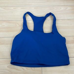 Blue paragon sports bra